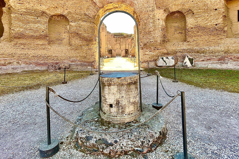 Terme di Caracalla Tour guidato privato e biglietti esclusiviRoma: tour privato delle Terme di Caracalla