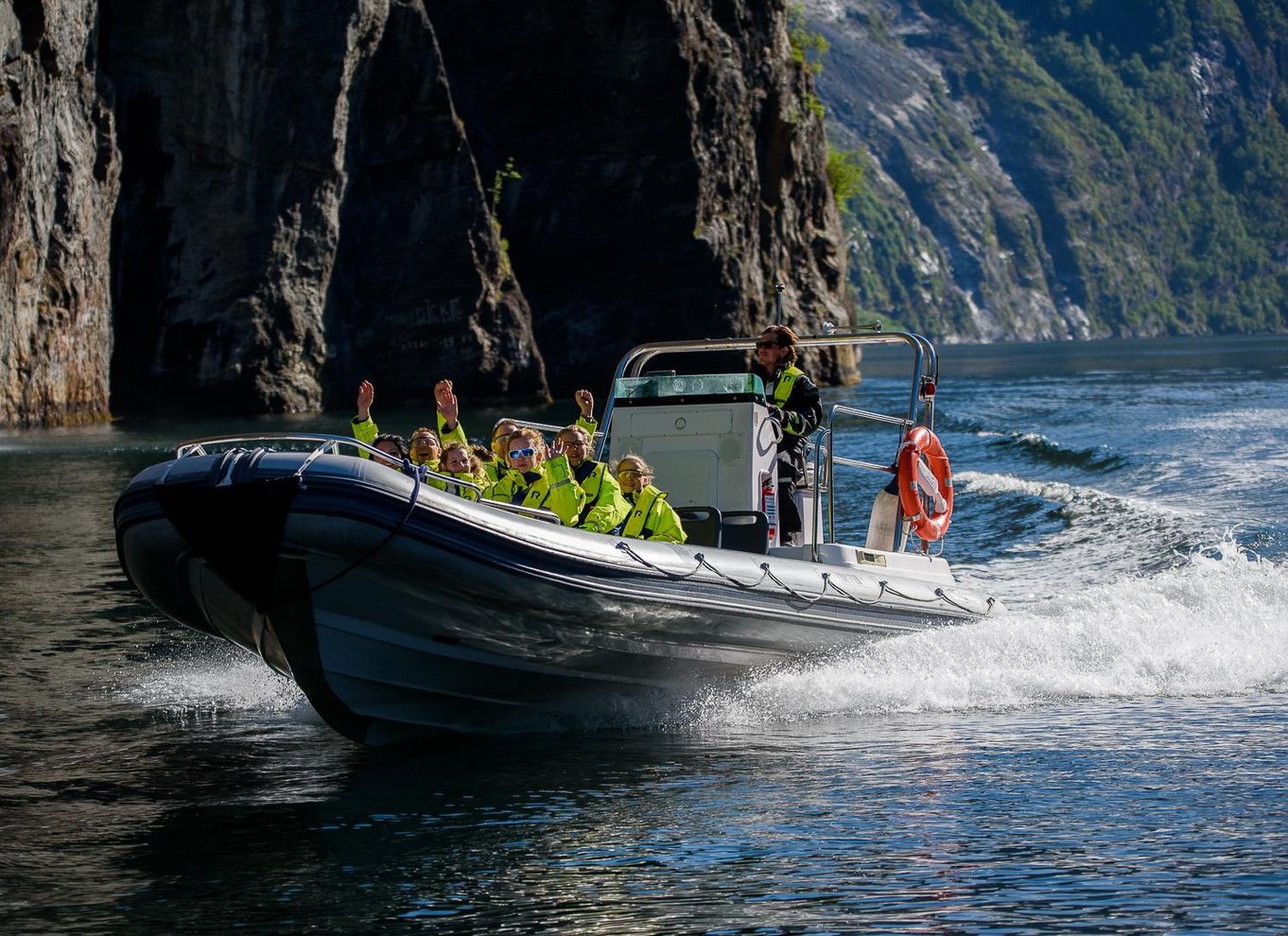 RIB Geiranger - Fjordsafari