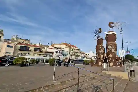 Cambrils dorp met gratis 1 wijn jachtclub , ophaalservice vanaf je hotel