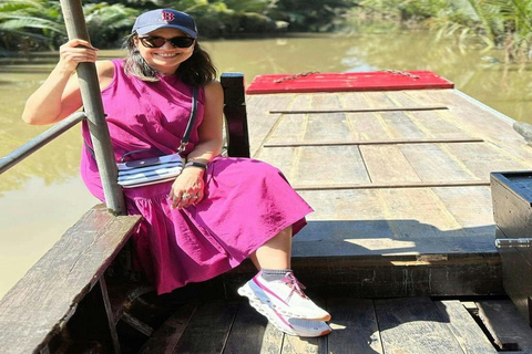 HCMCity: Full Day Combine Cu Chi Tunnels & Mekong Delta Private Tour