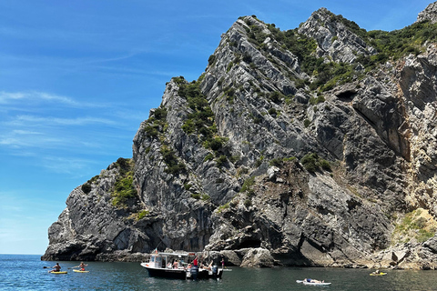 Boat, Wine, Tapas & SUP from Sesimbra - Arrábida Arrábida: Group Boat Tour from Sesimbra (10px)