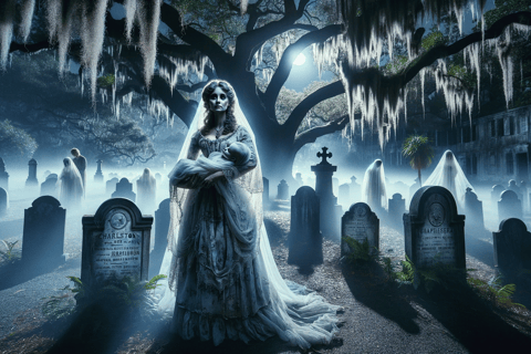 Tours de fantasmas autoguiados por Charleston en 12 idiomasCinemática, audioguía autoguiada de tours de fantasmas en Charleston