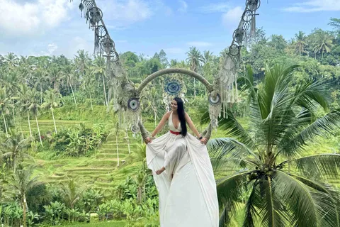 Bali: Ubud Swing, Zipline, SkyBike in a Private Rice Terrace