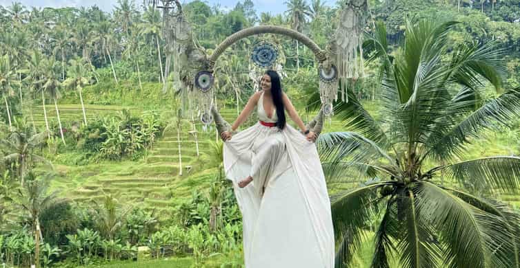 Bali/Ubud: Swing, Zipline & SkyBike Rice Terrace Adventure