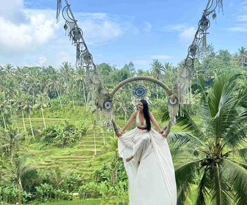 Bali: Ubud Swing, Zipline, SkyBike in a Private Rice Terrace