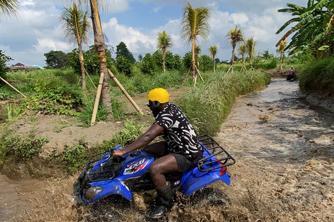 Ubud: Gorila Face ATV Quad bike & Water Rafting Bali