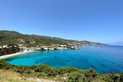 Zakynthos: najważniejsze atrakcje z przystankami pływackimi i rejsem wycieczkowym łodziąWycieczka grupowa