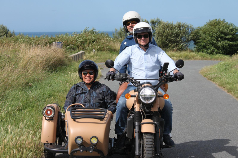 Honfleur y Deauville Tour privado de medio día en sidecar (3H30)