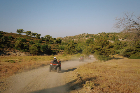 Rhodes: Guided Quad ATV Off-Road Safari Morning tour (3h)