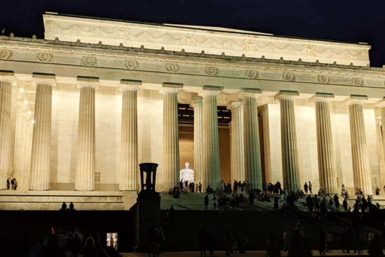 Washington DC: Sightseeing med hop-on hop-off på kvällsturRegelbunden tur