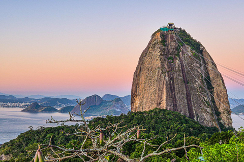Rio de Janeiro sunset by Jeep Italian speaking guide