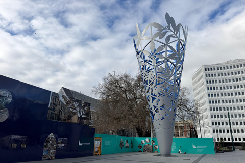 Christchurch: Ultimate Walking Tour with Coffee