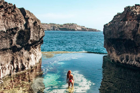 Depuis Bali : Snorkeling 3 Spots avec GoPro &amp; West Penida TourPlongée en apnée avec transfert aller-retour à Bali