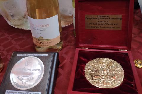 Varna: Private Bulgarian Wine Tasting with Sommelier 6 wines tasting