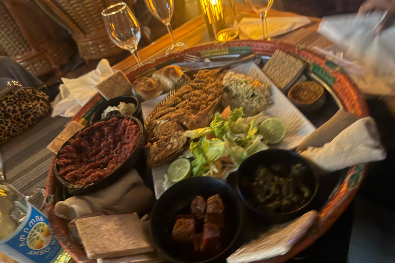 Addis Abeba: Geführte Foodtour mit Kaffeezeremonie