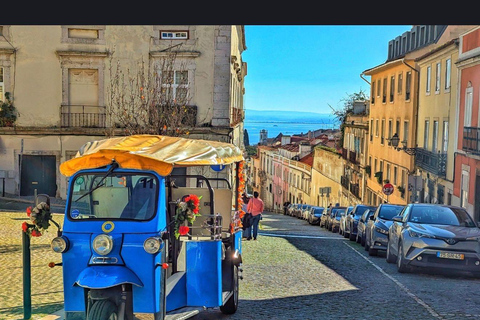 Lisbon: Guided City Tour with Tuk Tuk Discover Old Town & Belem
