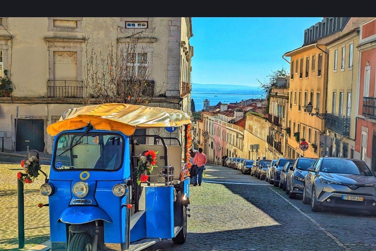 Lisbon: Guided City Tour with Tuk Tuk Discover Old Town & Belem