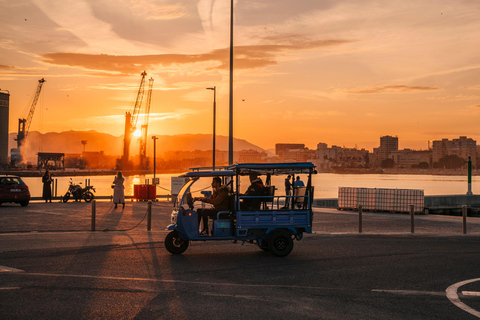 Express tuktuki tour in Malaga: Gibralfaro Viewpoint and Photography
