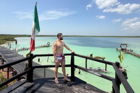 From Cancun: Kaan Luum Lagoon, Cenotes & Mayan Traditions
