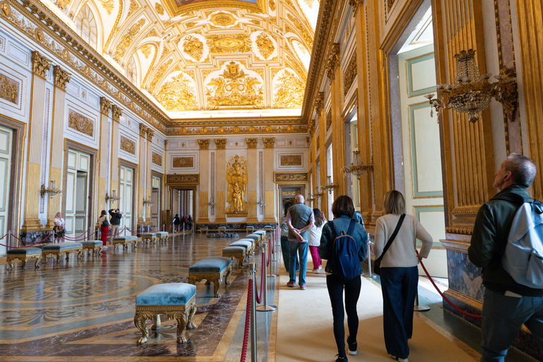 Geführte Tour durch den Königspalast von Caserta: Entdecke den Königspalast und die GärtenEnglischsprachige Tour mit Zug ab Neapel inklusive