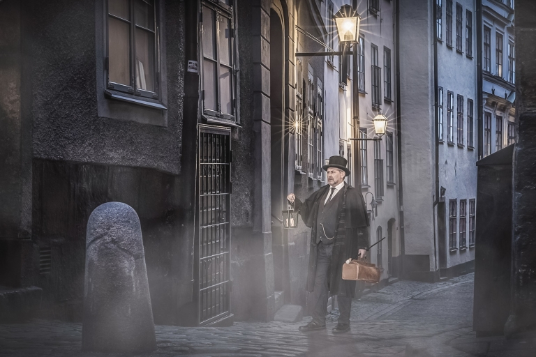 Stockholm : visite historique et balade fantôme de 1,5 hVisite en anglais à Gamla stan