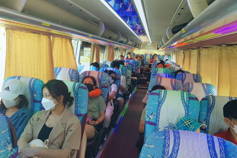 Bus transfer from Hanoi to Cat Ba