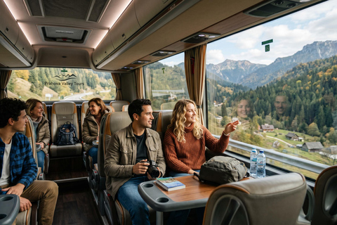 Skip-the-Line Dracula Castle, Peles, Cantacuzino & Brasov Skip-the-Line PRIVATE-MINIVAN-Entrance tickets are included