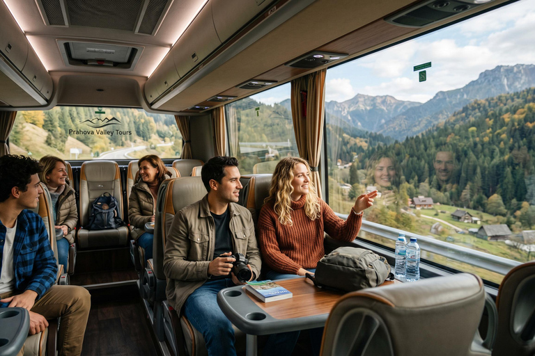 Skip-the-Line Dracula Castle, Peles, Cantacuzino & Brasov Skip-the-Line PRIVATE-MINIVAN-Entrance tickets are included