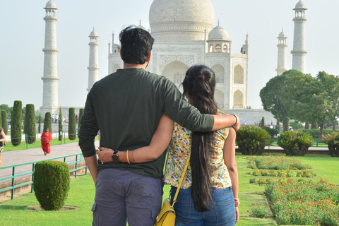 Från Delhi: Dagsutflykt med guide till Agra och Fatehpur Sikri