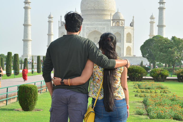 Från Delhi: Dagsutflykt med guide till Agra och Fatehpur Sikri