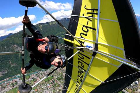 Interlaken: Tandem Hang Gliding Flight over Alps & Lakes