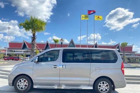 Traslado en taxi privado de Battambang a Kep o Kampot