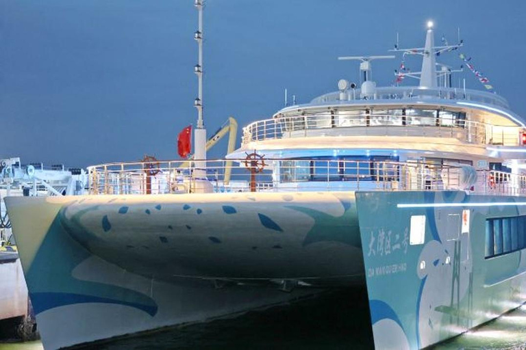 Zhuhai: Hong Kong-Zhuhai-Macao Bridge & Macau Island Cruise Macau Island Cruise A Route – Standard Cruise