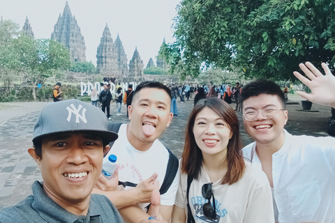 Yogyakarta: Prambanan Temple, Pindul Cave & Tubing Rafting. Sharing Tour; Prambanan Temple & Pindul Cave Tubing Rafting