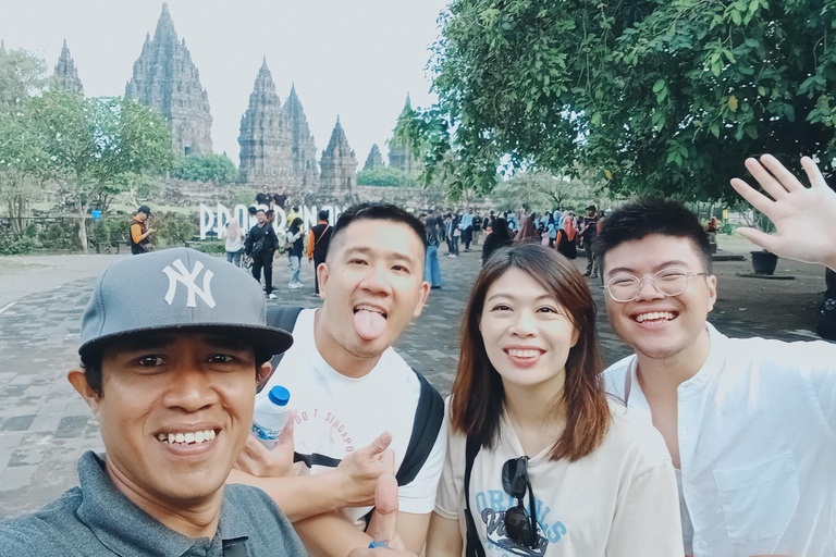 Yogyakarta: Prambanan Temple, Pindul Cave & Tubing Rafting. Sharing Tour; Prambanan Temple & Pindul Cave Tubing Rafting
