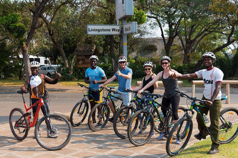 Victoria Falls: Guided Bicycle Tour with Local Guide
