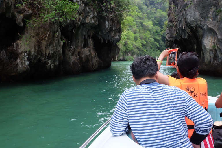 Krabi: tour di un giorno delle Isole Hong in barca a coda lunga