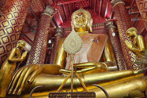 Bangkok - en dagstur Dagsutflykt till Ayutthaya med privat Longtail Tour