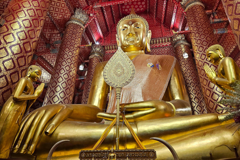 Pattaya: Day Trip to Ayutthaya with Private Longtail Tour