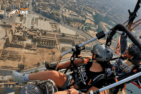 Luxor: Tandem Paramotor Adventure Over the Nile & Temples