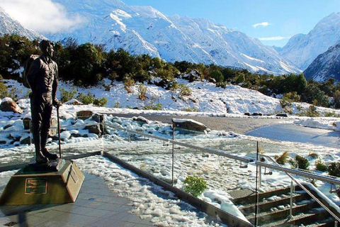 Vanuit Christchurch: Enkele reis naar Queenstown via Mt Cook