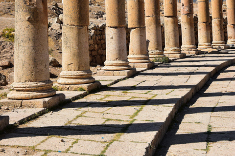 From Amman : Jerash Half Day Tour Transportation and Entry Tickets