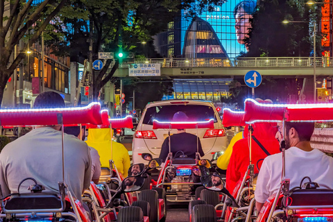 Passeio de karting em Shinjuku com roupa engraçada