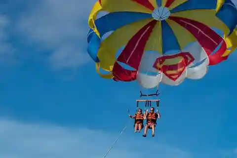 From Sharm El-Sheikh: Sharm El-Maya Parasailing Adventure