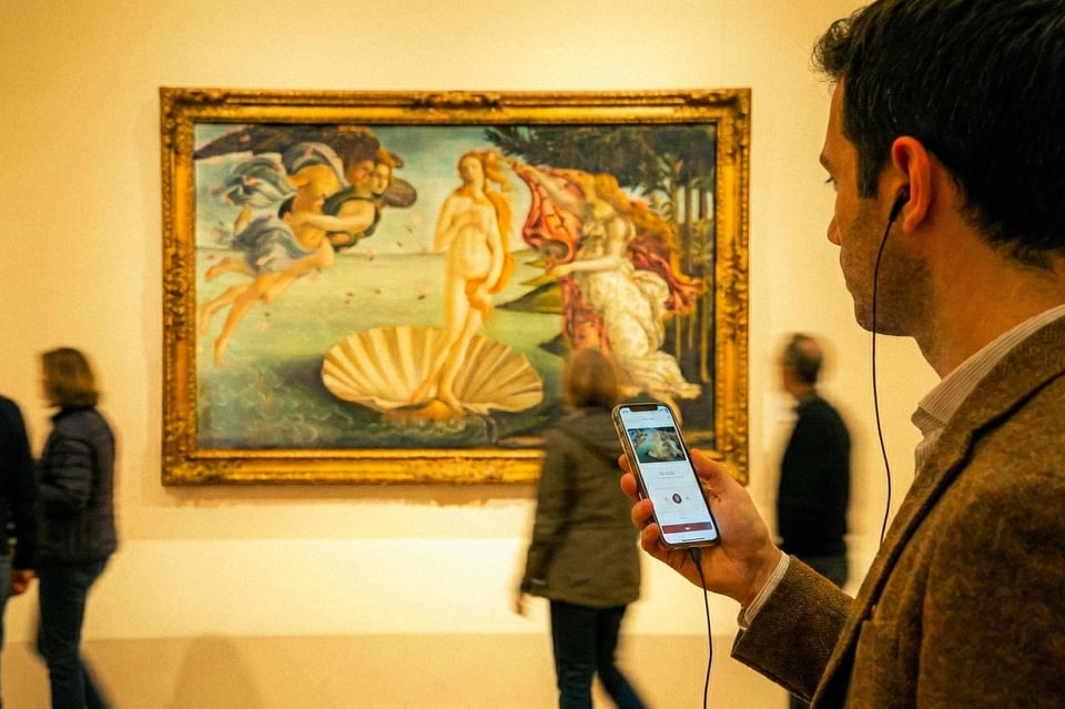 Florenz: Reservierte Eintrittskarte für die Uffizien & Audioguide Florenz: ...