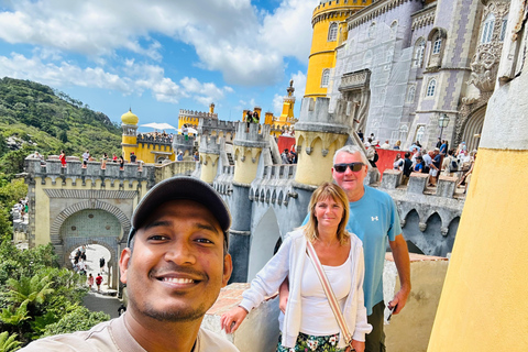 From Lisbon: Private Sintra, Peña palace & Regaleira Tour. Exclusive Private Tour Experience