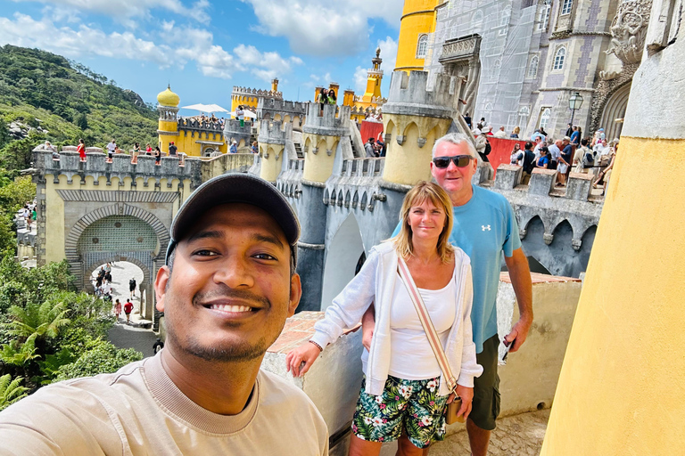 From Lisbon: Private Sintra, Peña palace & Regaleira Tour. Exclusive Private Tour Experience