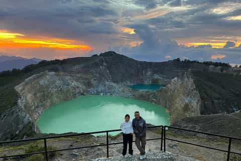 ゲランミュゲ 4 Days in Flores: Kelimutu Lakes, traditional villages - 2026