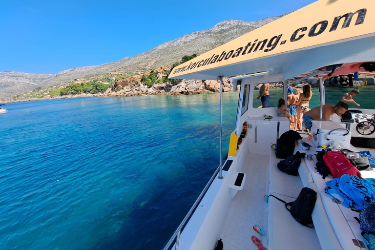 Korčula 3 ISLAND CATAMARAN TOUR Badija - Vrnik - Stupe
