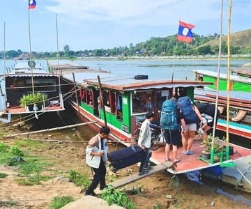 From Chiang Rai: 2-Day Slow Boat Ride to Luang Prabang